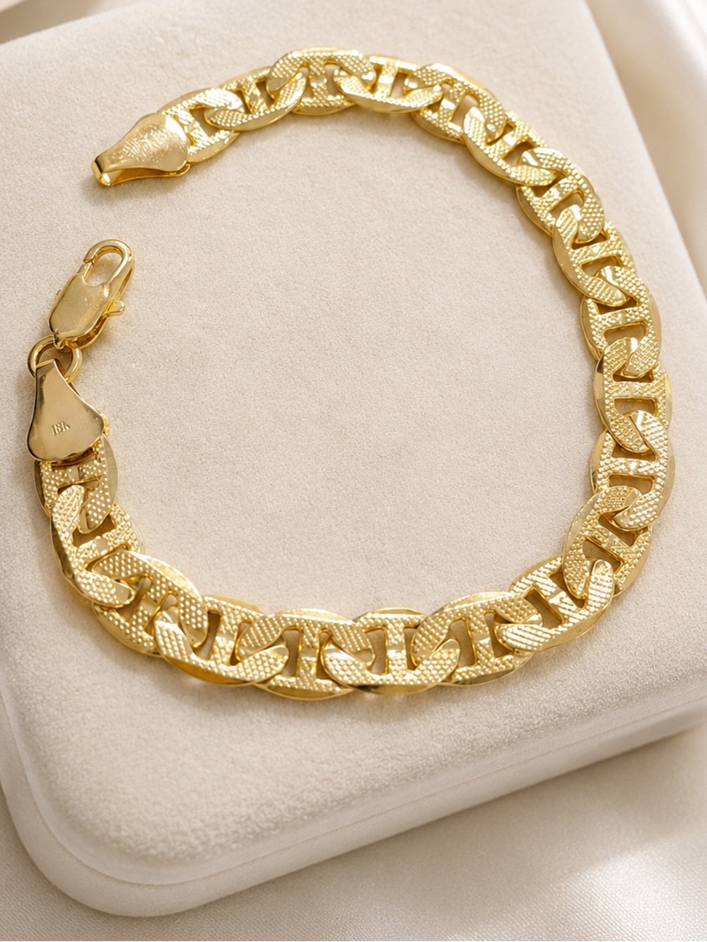 Gold filled 18k bracelet - Picture 1 of 5